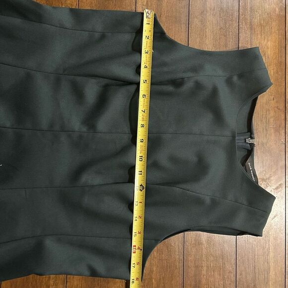 Club Monaco Sleeveless Paneled Midi Dress Cypress Green Size 12 MSRP 269.00 - Picture 8 of 12